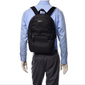 gucci slim backpack